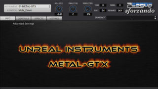 【無料ギター音源】「Standard Guitar」「METAL-GTX」を試してみた【Unreal Instruments】