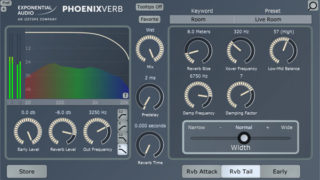 PhoenixVerb (Exponential Audio / iZotope) レビュー