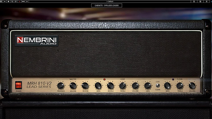 Nembrini Audio「MRH810 V2 Lead Series Guitar Amplifier」がイントロプライスで79%OFF!