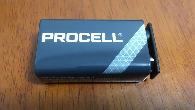 【DURACELL】デュラセルの9V電池「プロセル」の話【色変わった】
